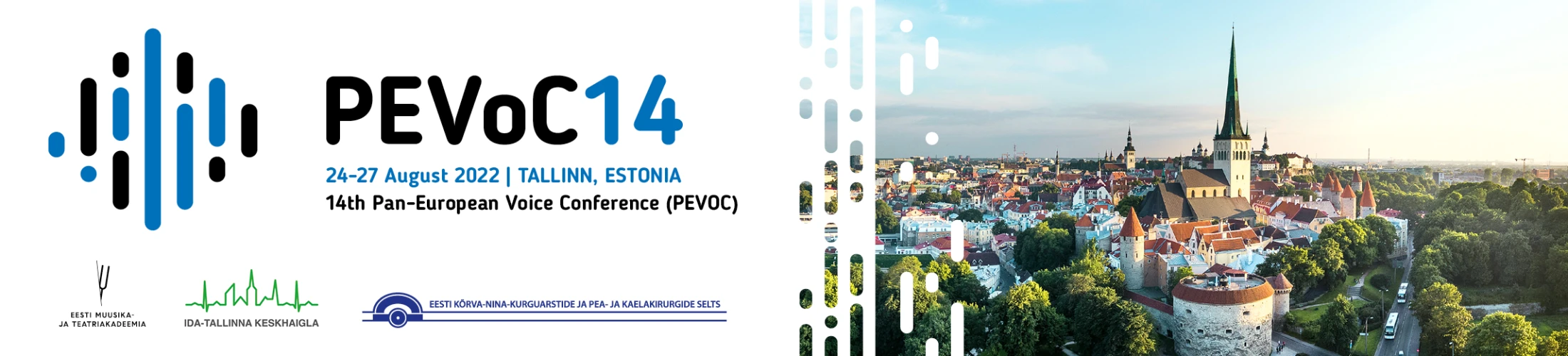 Banner of the PEVOC conference in Tallinn